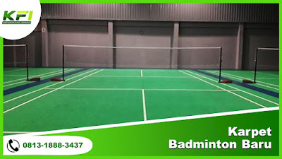 Karpet Badminton Baru