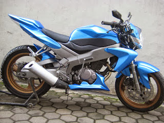 Modifikasi Tiger Tahun 2011 Biru