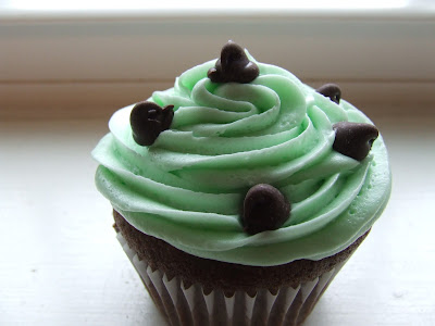 How to make Mint and chocolate cupcakes