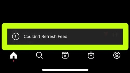 How To Fix Instagram Couldn't Refresh Feed Problem Solved