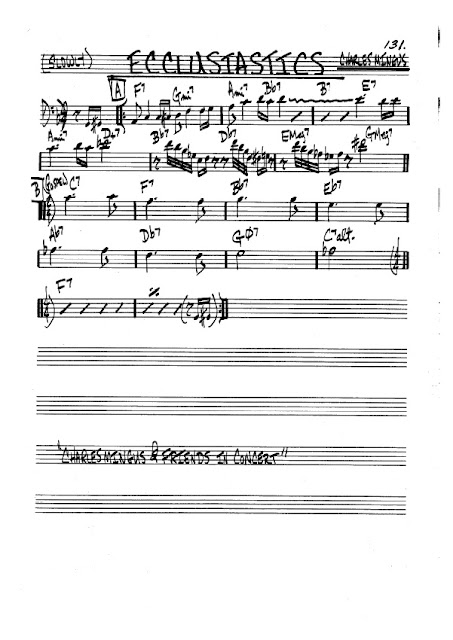 Partitura Violonchelo Charles Mingus