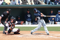 Justin Ruggiano went deep in the fifth inning of Saturday's game.  Photo by Jim Donten.