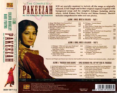 Ghulam Mohammed & Naushad - The Complete Pakeezah (1971) - All The Songs - All The Dialogue [FLAC] [Hires-Pk FREE DOWNLOAD]