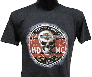 http://www.adventureharley.com/harley-davidson-t-shirt-own-the-road-gray