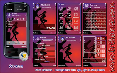 Woman by Blue_Ray – Full SVG themes for all nokia device