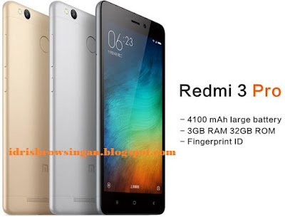 harga dan spesifikasi xiaomi redmi 3 pro