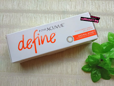 1 day acuvue define softlense