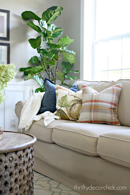 easy DIY fall pillows