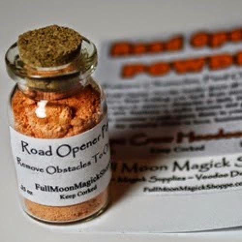 Road Opener Powder Corked Bottle