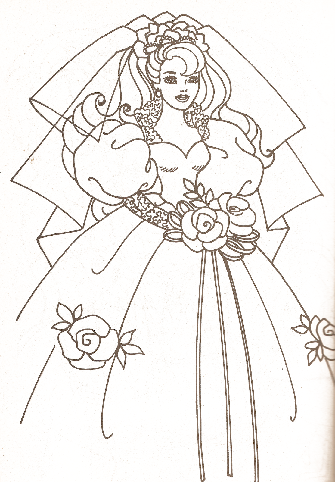 Download Miss Missy Paper Dolls: Barbie coloring pages part 2