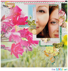 always be yourself |The Mini Art DT @akonitt #layout #by_marina_gridasova #7dotsstudio #scrapbooking