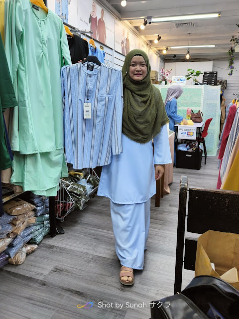 Alhamdulillah, Setel Baju Raya Tahun 2023 dari Butik Jamilah