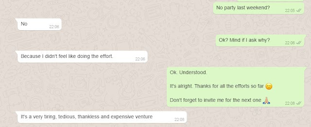 My Whatsapp chat with the host of the Lagos gay party