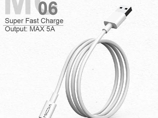SUPER HOT! SUPER FAST! MIQIA CABLE MC06  TIPE-C 5A SUPER TRANSMIT DATA & CHARGING