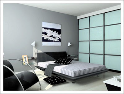 accessories: Black and White Bedroom Designs: Picture and design ideas 