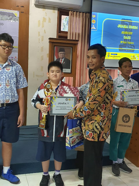 Raymond, Siswa SMP Kalam Kudus, Menorehkan Prestasi dalam Lomba dan Seminar Matematika (LSM) Tingkat Nasional 