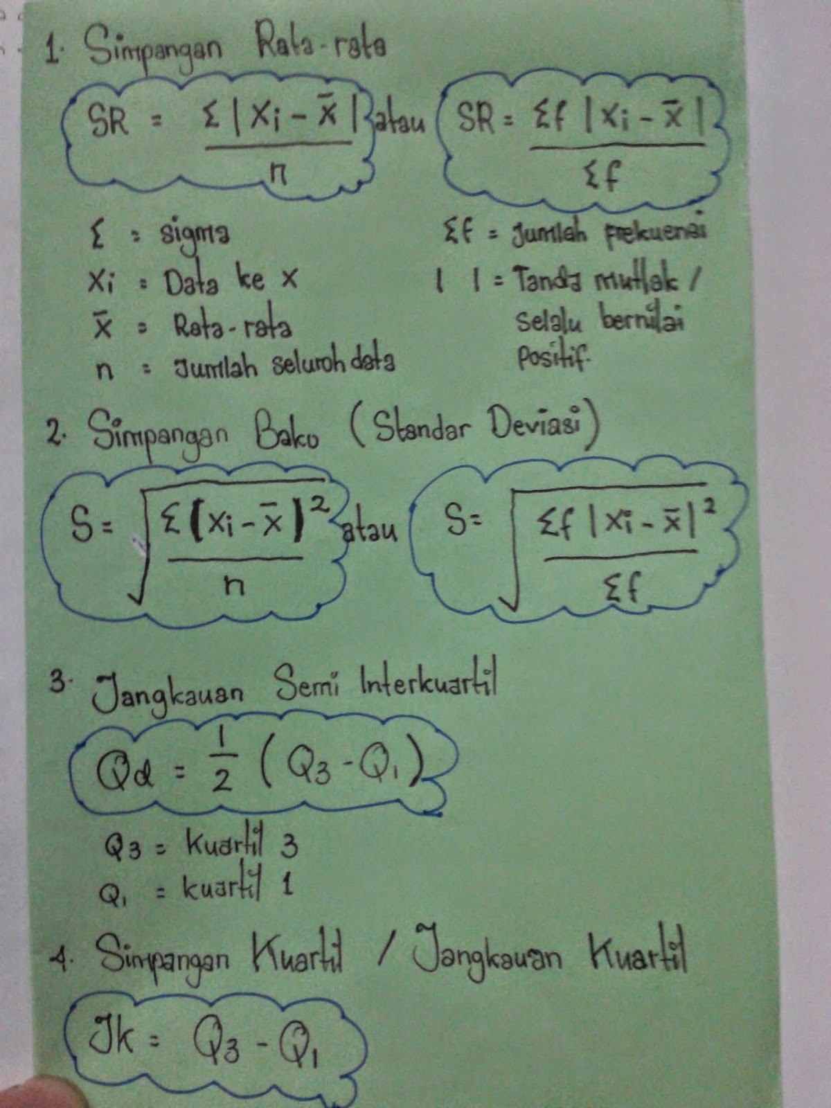 Materi ini baru dipelajari di kelas 3 Rumus dalam materi ini cukup banyak Berikut adalah rumus dan contoh latihan soal beserta jawabannya