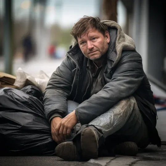Influential Figures as the Homeless