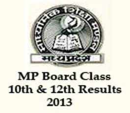 MP Board 10th Result 2013