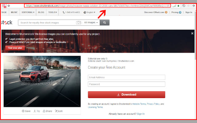 بهذه الطريقة ستتمكن من تحميل جميع الصور من موقع Shutterstock بدون علامة مائية ومجاناً