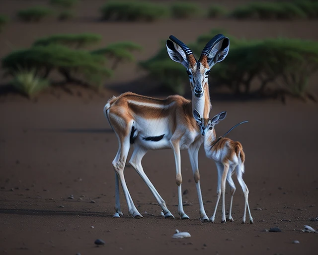 Rhim gazelle, Description, Habitat, Diet, Reproduction, Behavior, Threats, and facts wikipidya/Various Useful Articles