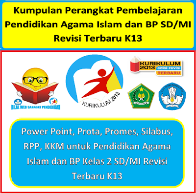 Kumpulan Media dan Perangkat Pembelajaran Power Point Silabus RPP Prota Promes PAI SD/MI Terbaru Tahun 2020 Revisi K13 Tahun 2019/2020