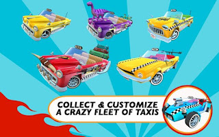 Crazy Taxi City Rush MOD v1.7.2 APK Terbaru 2017 Gratis Download