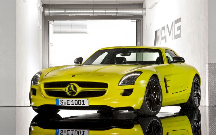 sls amg e cell. Mercedes-Benz SLS AMG E-Cell