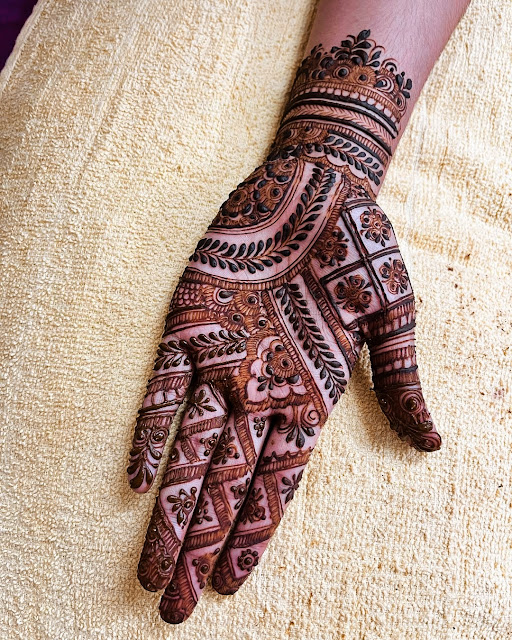 Bhai Dooj Mehndi Design