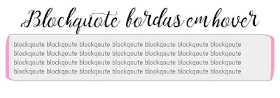 blockquote personalizado blog