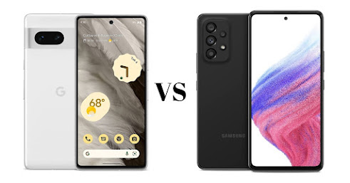 Google Pixel 7 vs Samsung Galaxy A53 5G Specs