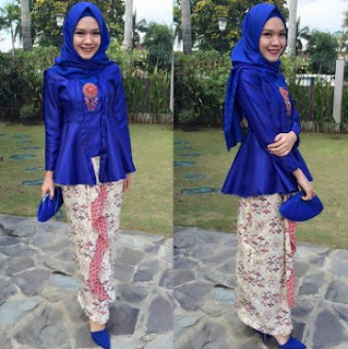 Kebaya modern hijab model kutu baru