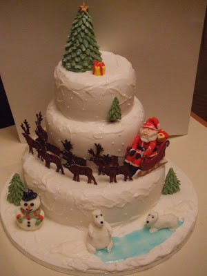 christmas cake pictures