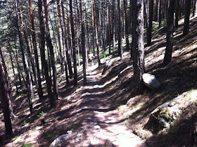 Ruta en bici por la Hoya de San Blas, julio 2012