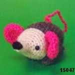 patron raton gratis amigurumi, free amigurumi patter mouse 