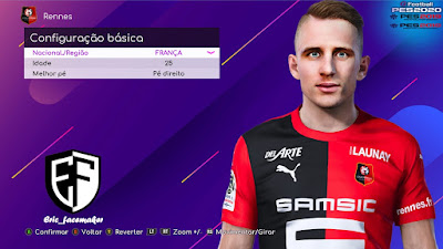 PES 2021 Faces Benjamin Bourigeaud by Eric