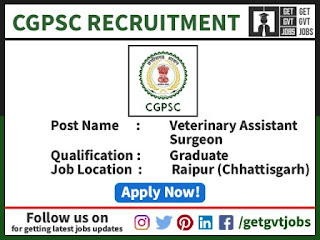 cgpsc-veterinary-assistant-surgeon-recruitment