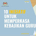 10 INISIATIF UNTUK MEMPERKASAKAN KEBAJIKAN GURU | HADIAH SEMPENA HARI GURU 2023