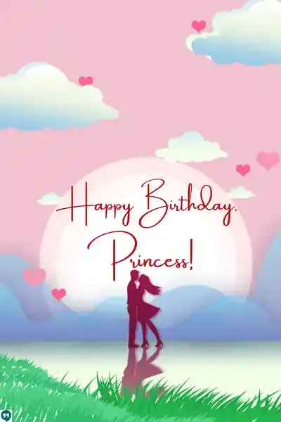 romantic happy birthday princess images