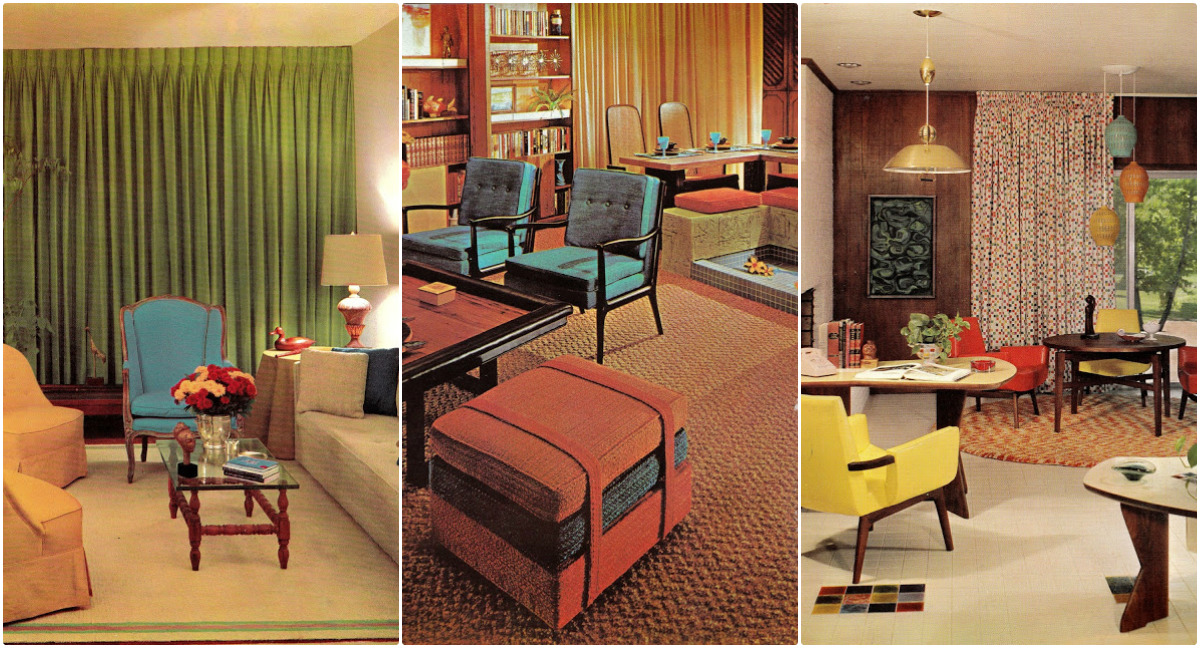 1960s Interior Décor: The Decade of Psychedelia Gave Rise 