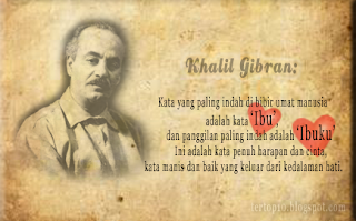 Kata Kata Cinta khalil gibran