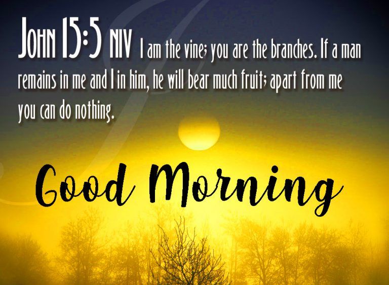 Good Morning Bible Verses Images