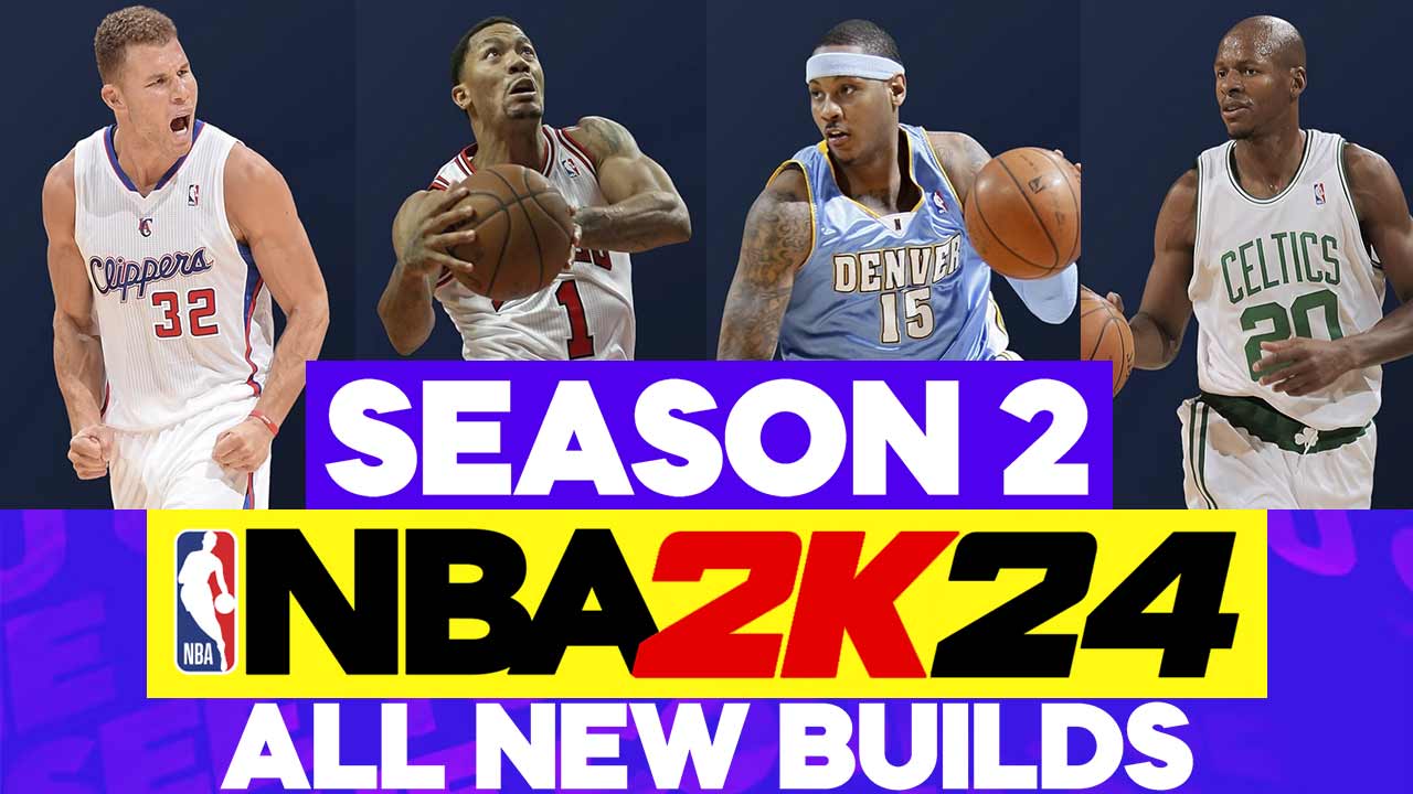 NBA 2K24 All New Player Template Builds in Season 2
