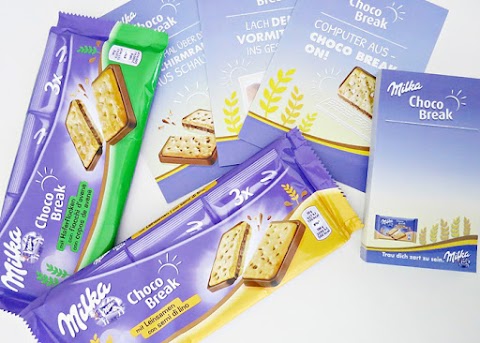 Milka-News #11 :: Choco Break mit Leinsamen / Choco Break mit Haferflocken