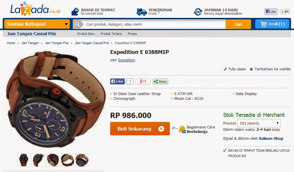 Expedition Watch - New  Informasi dan Peluang Bisnis