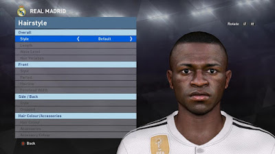 PES 2017 Faces Vinícius Júnior by BenHussam