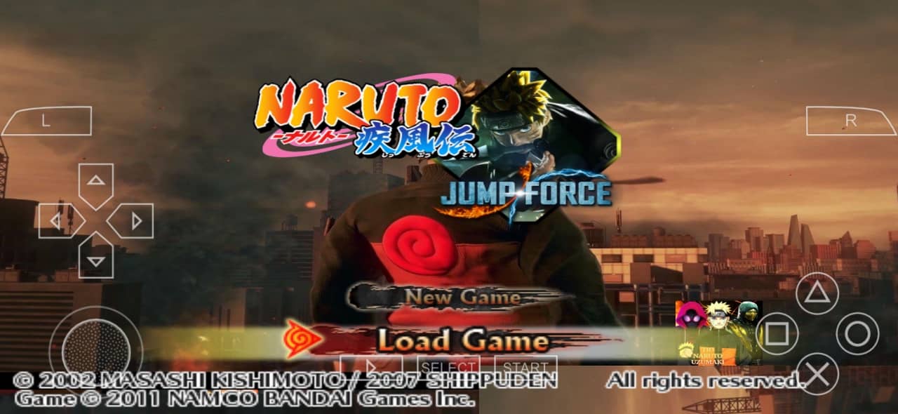 Naruto Jump Force Mod PSP ISO Download