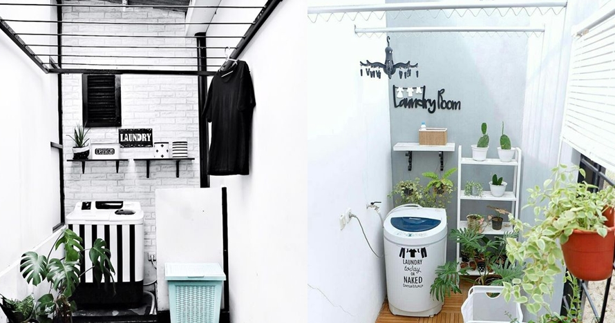 15 Desain  Tempat  Jemuran  Dan Mencuci Baju Minimalis 
