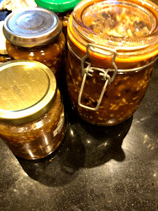 Jars of mincemeat