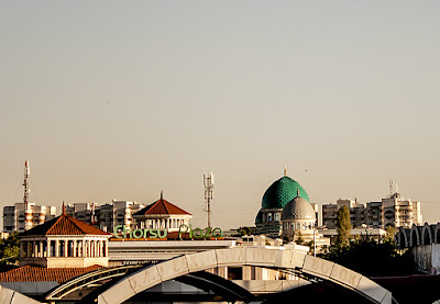 Ташкент. Базар Чор-Су. Купола.  Tashkent. Bazaar Chor-Su. The domes.